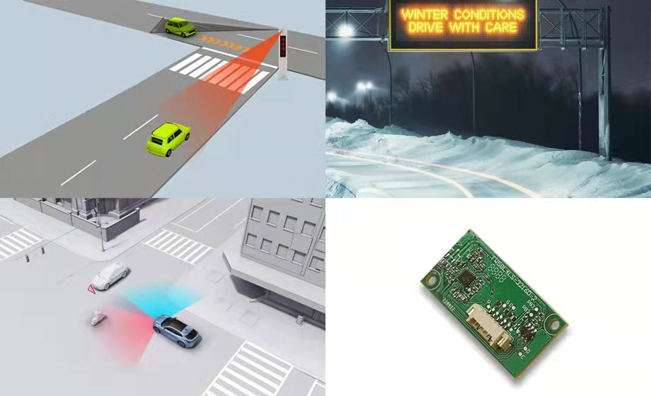 毫米波雷達傳感器廠家彎道路口預(yù)警雷達感應(yīng)技術(shù)方案