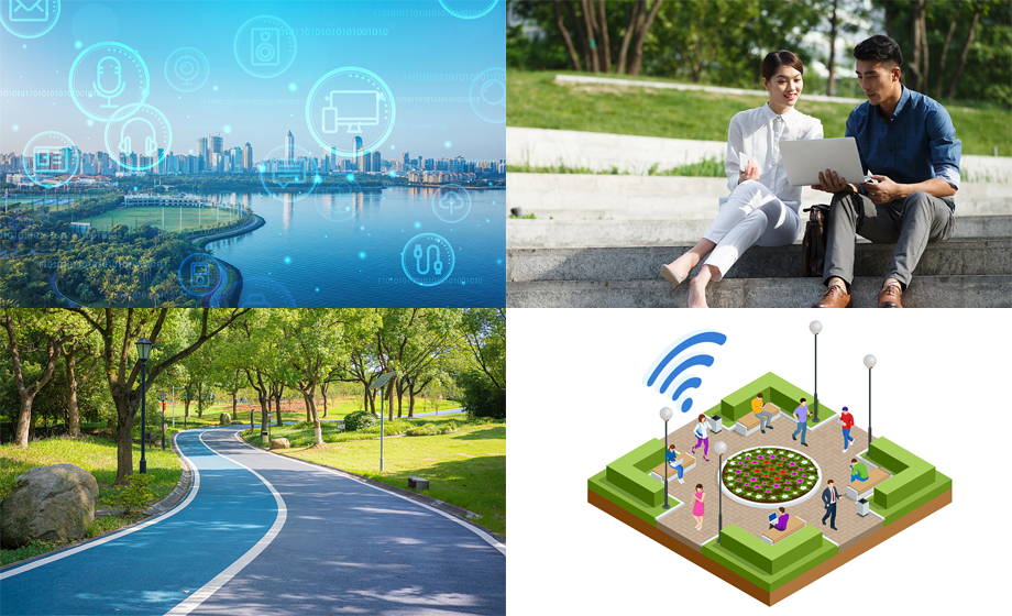 15KM超遠(yuǎn)距離wifi模組公園無線傳輸解決方案