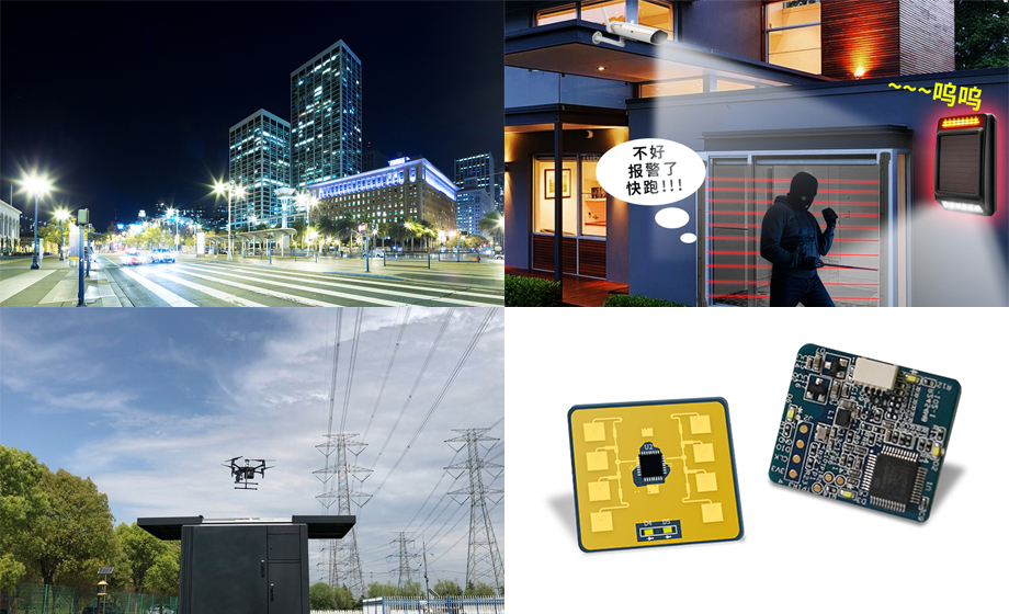 Induction microwave radar module lighting control/security/UAV obstacle avoidance